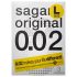 Sagami Original 0.02 L - condón - 58mm (3uds)