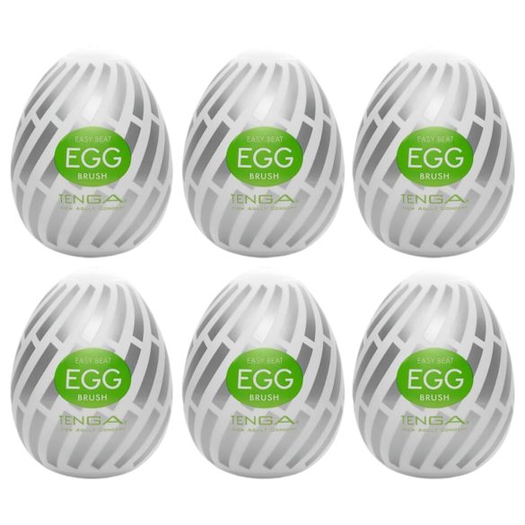 TENGA Egg Brush - huevo masturbador (6ud)