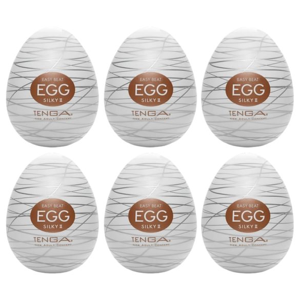 TENGA Egg Silky II - huevos masturbadores (6 unidades)