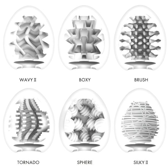 TENGA Egg New Standard - set de masturbadores huevo (pack 6)