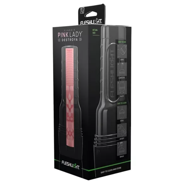 Fleshlight - masturbador masculino realista - vagina artificial - color natural