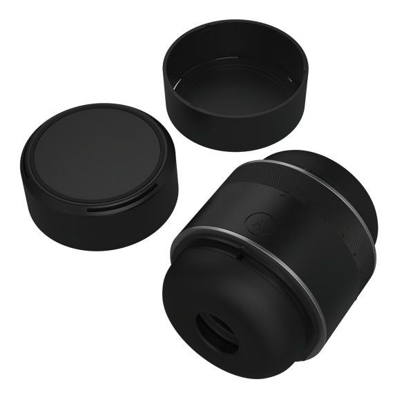 Arcwave Voy - masturbador masculino rotativo con presión - silicona negra