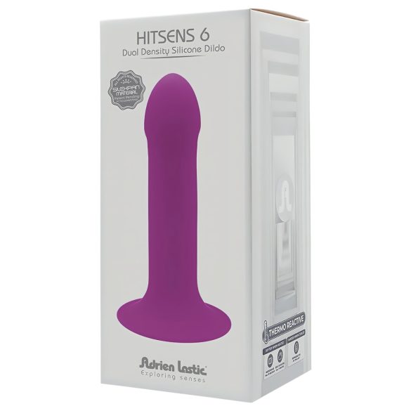 Adrien Lastic Hitsens 6 - Dildo Termo Reactivo (lila)
