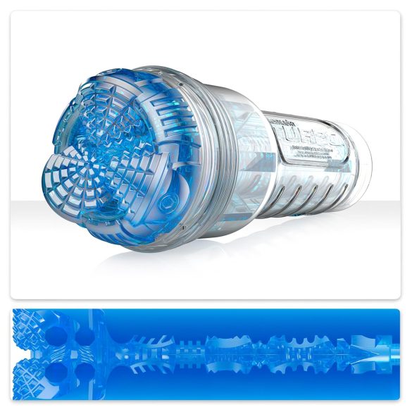 Fleshlight Turbo Core - masturbador succionador (azul)
