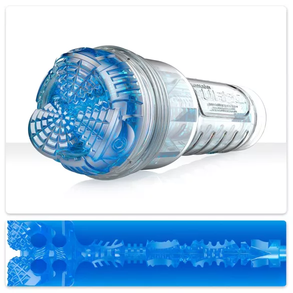 Fleshlight Turbo Core - masturbador succionador - silicona azul