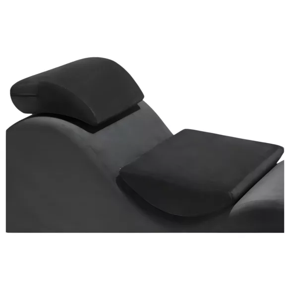 Liberator Esse Lounger - sillón tantra ajustable - terciopelo negro