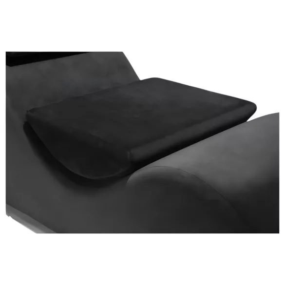 Liberator Esse Lounger - sillón tantra ajustable - terciopelo negro