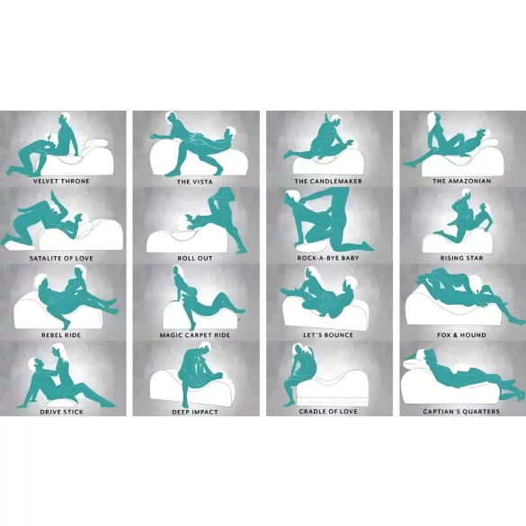 Liberator Esse Lounger - sillón tantra ajustable - terciopelo negro