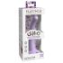 Dillio Curious Five - consolador morado con ventosa (15cm)