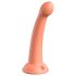 Explorador Secreto Dillio - Dildo Cabeza (17cm) - Naranja