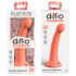 Explorador Secreto Dillio - Dildo Cabeza (17cm) - Naranja