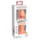 Dillio Big Hero - Dildo de silicona con ventosa (17cm) - naranja