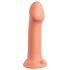 Dillio Big Hero - Dildo de silicona con ventosa (17cm) - naranja