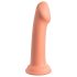Dillio Gran Héroe - dildo silicona con ventosa (17cm) - naranja