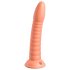 Dillio Wild Thing - Dildo con estrías (19cm) - naranja