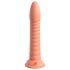 Dillio Wild Thing - Dildo con estrías (19cm) - naranja