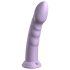 Dillio Super Eight - dildo de silicona con ventosa (21cm) - lila