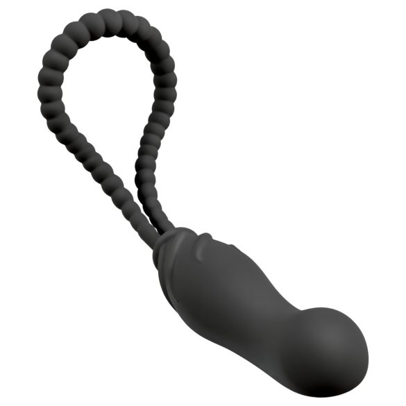 Black Velvets - Arnés con dildo - ajustable - silicona negro