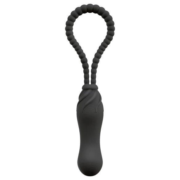 Black Velvets - Arnés con dildo - ajustable - silicona negro