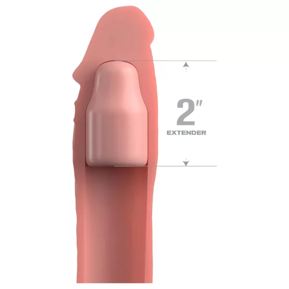 Pipedream - X-TENSION Elite 2 - funda para pene recortable (color natural)