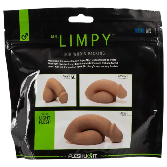Mr. Limpy - dildo pequeño realista - color natural