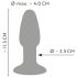 You2Toys - tapón anal de silicona (multicolor)