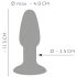 You2Toys - tapón anal de silicona (multicolor)