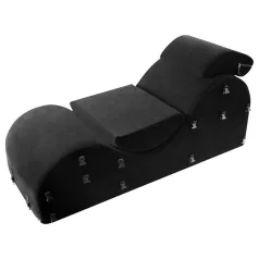  Liberator Black Label Esse - sillón tántrico modular de 3 piezas (negro)