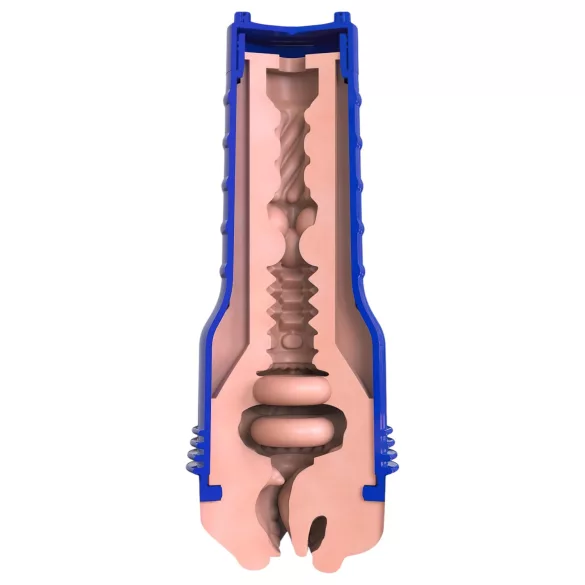 Fleshlight - masturbador boca realista - textura suave - color natural