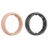 You2Toys 4en1 - Set de anillos para el pene y testículos (natural-negro)