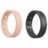 You2Toys 4en1 - Set de anillos para el pene y testículos (natural-negro)