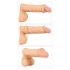 You2Toys 4en1 - Set de anillos para el pene y testículos (natural-negro)