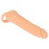 Nature Skin - 2en1 vagina y funda pene - 23cm (natural)