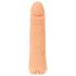 Nature Skin - 2en1 vagina y funda pene - 23cm (natural)
