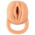 Nature Skin - 2en1 vagina y funda pene - 23cm (natural)