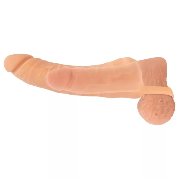 Nature Skin - masturbador vaginal y funda pene - 23cm - color piel