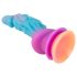 Beasty Cocks - dildo extraterrestre de silicona (azul-naranja)