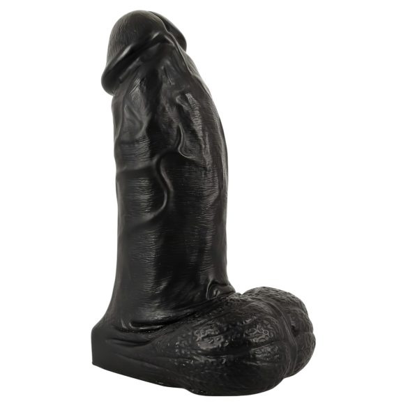 Dildo Realista Gigante con Testículos 22 cm (negro)