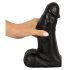 Dildo Realista Gigante con Testículos 22 cm (negro)