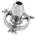 Fetish - dilatador anal metálico (plata)