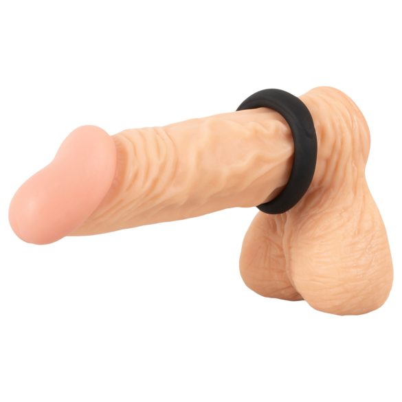 Erecto - anillo para pene - silicona - negro