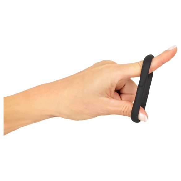 Erecto - anillo para pene - silicona - negro