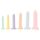 Seis en línea - set de entreno dildos - 6 uds (colores)