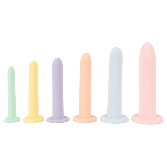 Seis en línea - set de entreno dildos - 6 uds (colores)