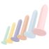 Seis en línea - set de entreno dildos - 6 uds (colores)