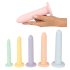 Seis en línea - set de entreno dildos - 6 uds (colores)