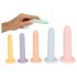Six in a Row - set de entrenadores de dildo - 6 uds (colorido)