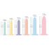 Seis en Línea - Set de Entrenadores de Dildos - 6 piezas (colores variados)