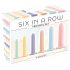 Six in a Row - set de entrenadores de dildo - 6 uds (colorido)