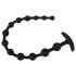 Dildo anal de perlas Black Velvet (negro)